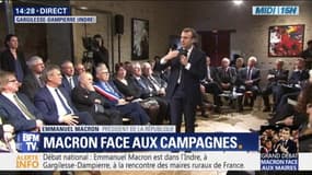 Emmanuel Macron: "Je n'aime pas le clivage métropoles/territoires"