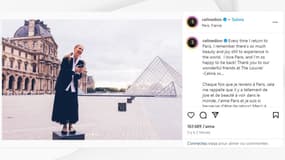 Céline Dion au Louvre à quelques jours de l'ouverture des Jeux olympiques