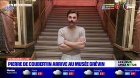 JO 2024: Pierre de Coubertin fait son entrée au musée Grévin
