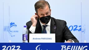 Andrew Parsons, le président du Comité International Paralympique, le 2 mars 2022 à Pékin