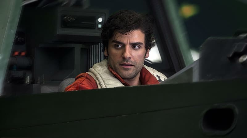 Oscar Isaac dans "Star Wars - Les Derniers Jedi"