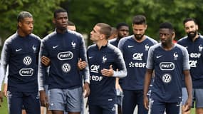 Les Bleus à l'entraînement