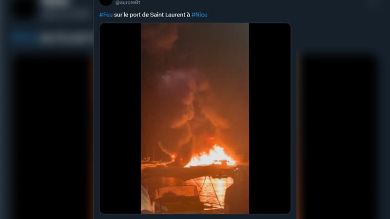 Feu de bateaux à Saint-Laurent-du-Var: une enquête ouverte pour dégradations volontaires