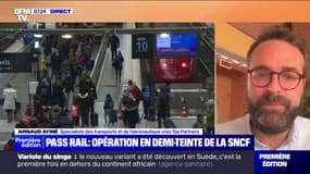 SNCF: le Pass Rail "n'a pas cartonné du tout", assure  Arnaud Aymé (spécialiste des transports et de l'aéronautique chez Sia Partners)