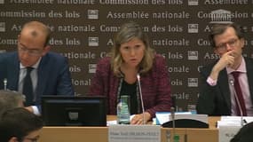 La présidente et les corapporteurs de la commission d'enquête de l'Assemblée nationale. 