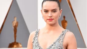 L'actrice Daisy Ridley le 28 février 2016 aux Oscars