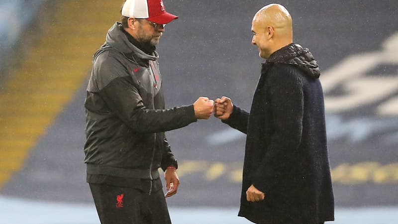 Liverpool-Manchester City: du repos en plus pour City? la réponse ironique de Guardiola à Klopp