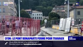 Lyon: le pont Bonaparte fermé pendant un mois pour rénovation