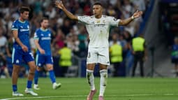 Kylian Mbappé lors de Real Madrid-OM le 16 septembre 2025
