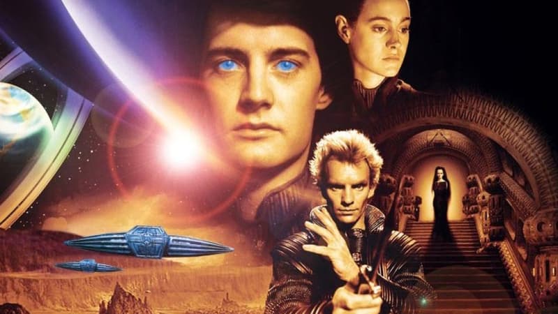 L'affiche de "Dune", le film de David Lynch en 1984