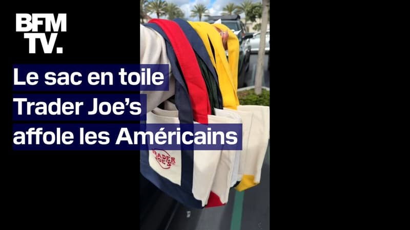 De 2.99$ à 500$, le sac en toile Trader Joe's affole les Américains