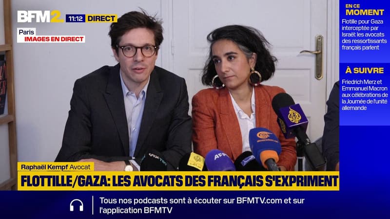 Flottille pour Gaza: les avocats des ressortissants franÃ§ais vont dÃ©poser plainte en justice