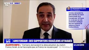 France-Israël: "Il faut maintenir ce match avec les moyens de sécurité qui s'imposent", affirme Élie Korchia, président du Consistoire de France