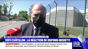 Viry-Châtillon: "Je n'ai aucun autre commentaire à faire" sur le verdict, déclare Éric Dupond-Moretti