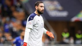 Gianluigi Donnarumma, à Milan le 6 octobre 2021