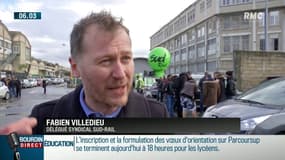 Grève SNCF: "On en a marre", fustige Fabien Villedieu, délégué syndical SUD Rail
