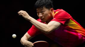 Ma Long lors du WTT de Chine, le 2 octobre 2024