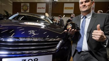 La 308 a été élue voiture de l'année 2014.