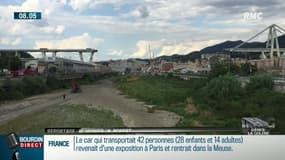 Pont Morandi de Gênes: "Pour un retour à la normale, il nous faudra plusieurs années"