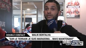 Double Contact - Malik Bentalha : "Sur le terrain je suis Maradona... mais maintenant"