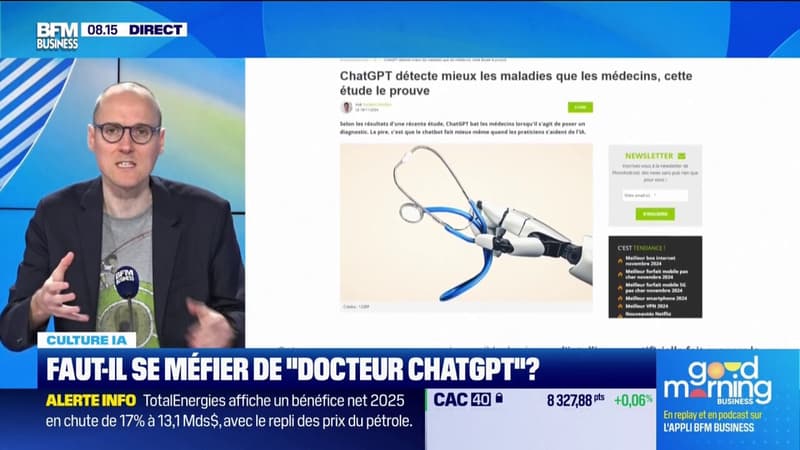 Faut-il se méfier de "docteur ChatGPT" ?