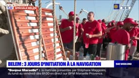"Le bateau des Jeux": la flamme olympique va arriver à Marseille à bord du Belem