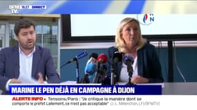 Marine Le Pen déjà en campagne à Dijon ? - 16/06