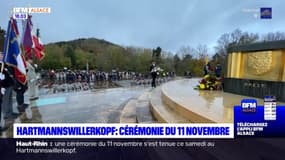 Hartmannswillerkopf: autorités françaises et allemandes unies pour la cérémonie du 11-Novembre