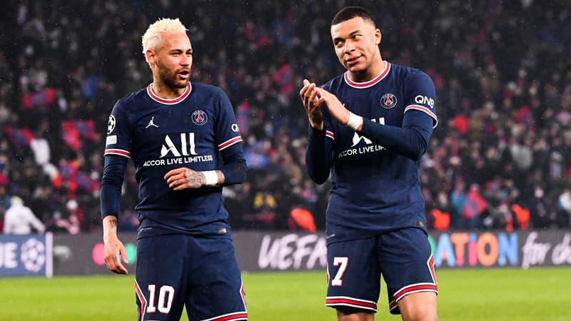 Neymar et Mbappé - Paris-SG