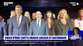 Entre enjeux locaux et nationaux, Eric Ciotti a présenté ses vœux pour la nouvelle année