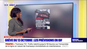 Grève du 13 octobre: les prévisions en Île-de-France