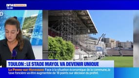 Toulon : un chantier au stade Mayol pour créer un éclairage et une sonorisation unique.