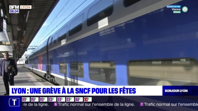 Lyon: une grève à la SNCF pour les fêtes