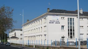 Photo Street View du collège Saint-Louis à Saint-Nazaire, en janvier 2021