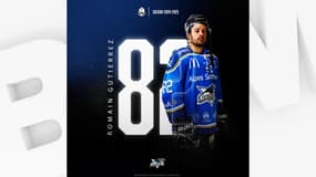 Romain Gutierrez quittera les Rapaces en fin de saison.