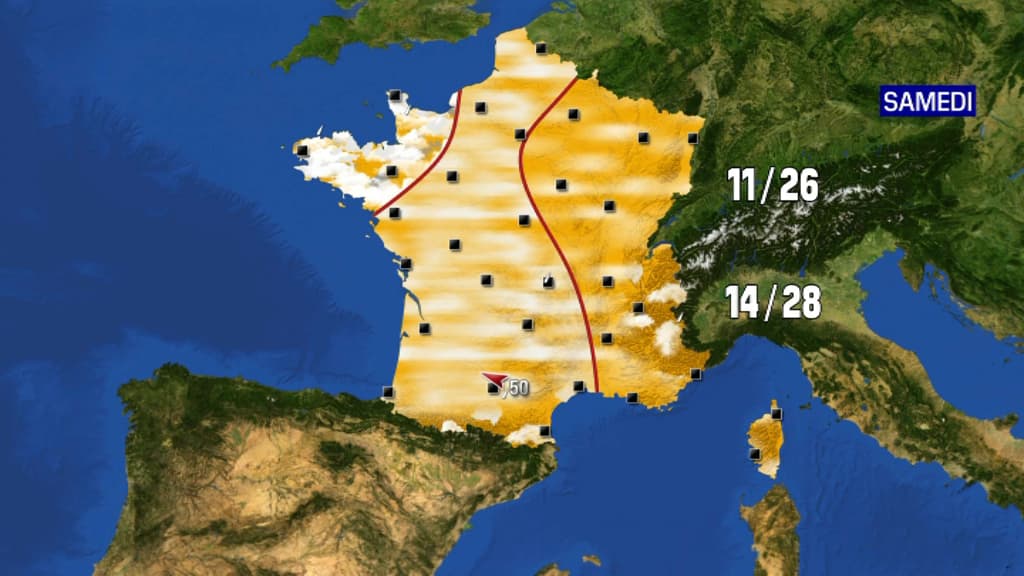 Les prévisions météo du samedi 14 mai 2022. Les prévisions météo du samedi 14 mai 2022.