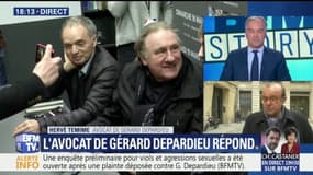 Gérard Depardieu "conteste toute agression sexuelle", selon son avocat