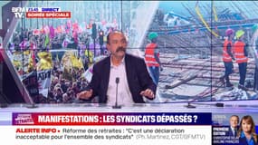 Réforme des retraites: pour Philippe Martinez (CGT), Emmanuel Macron est la "caricature de ceux qui vous expliquent quelle est votre vie, alors que c'est vous qui la vivez"