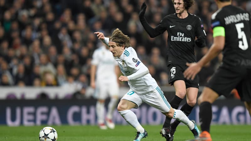 Adrien Rabiot et Luka Modric