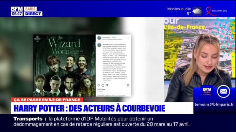 Courbevoie: sept acteurs de la saga Harry Potter présents pour une convention ce week-end