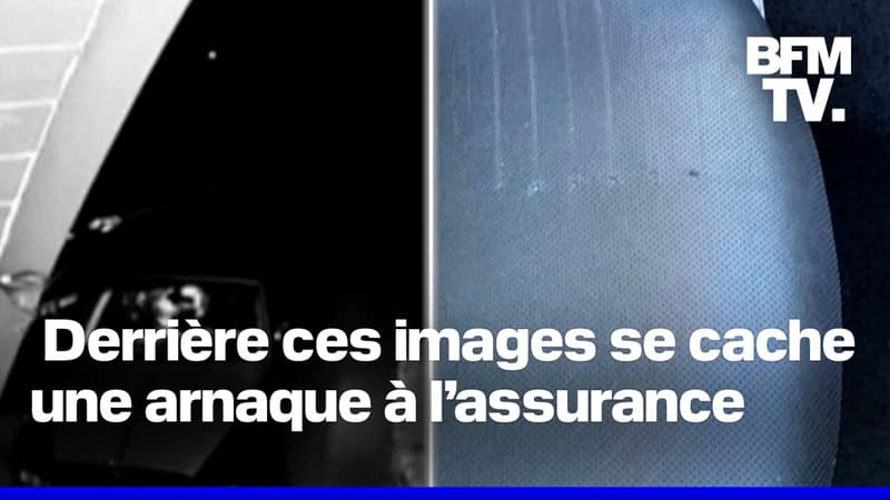 Cet ours qui détruit un véhicule de luxe n'est pas un animal, mais un homme déguisé pour arnaquer son assurance