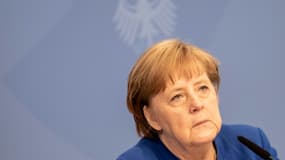 La chancelière Angela Merkel à Berlin le 6 mai 2021
