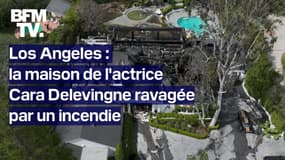 À Los Angeles, la maison de la top model Cara Delevingne ravagée par un incendie 