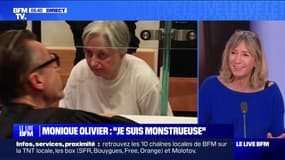 Michèle Fines, journaliste indépendante: "Monique Olivier ne cesse de minimiser son rôle, de manière très intelligente"