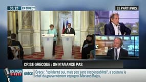 Le parti pris d'Hervé Gattegno : Crise grecque : "Hollande et Merkel parlent d'une même voix pour ne rien dire !" - 07/07