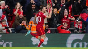 Liverpool-Watford : la joie de Diogo Jota