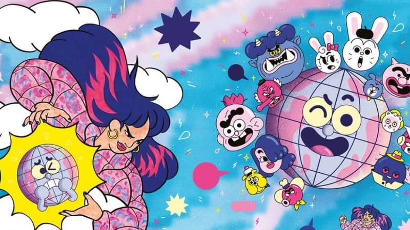 Détail de l'affiche du Festival international de la BD d'Angoulême