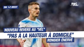 OM 1-2 Brest : "Pas à la hauteur au Vélodrome cette saison" Rongier désespéré pour les supporters