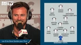 Steve Savidan nous donne sa liste des 23 pour l'Euro 2016