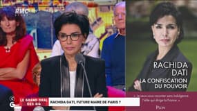 Le Grand Oral de Rachida Dati, candidate LR à la mairie de Paris - 26/11